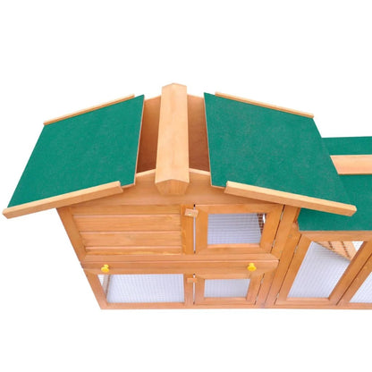 Maison en bois à niveaux - La cage à Lapin