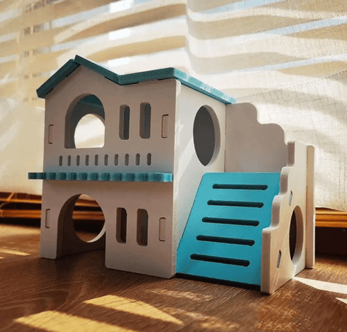 maison miniature - La cage à Lapin