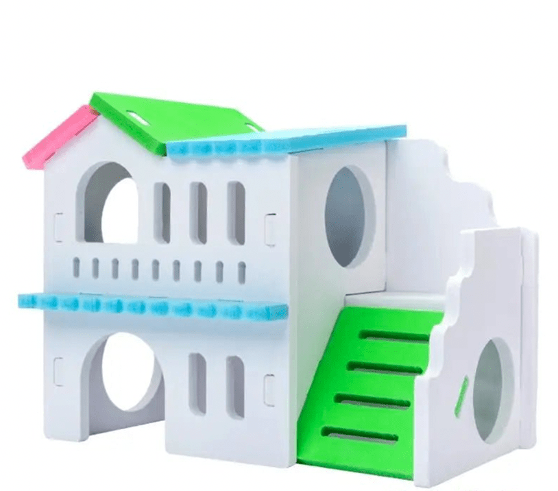 maison miniature - La cage à Lapin