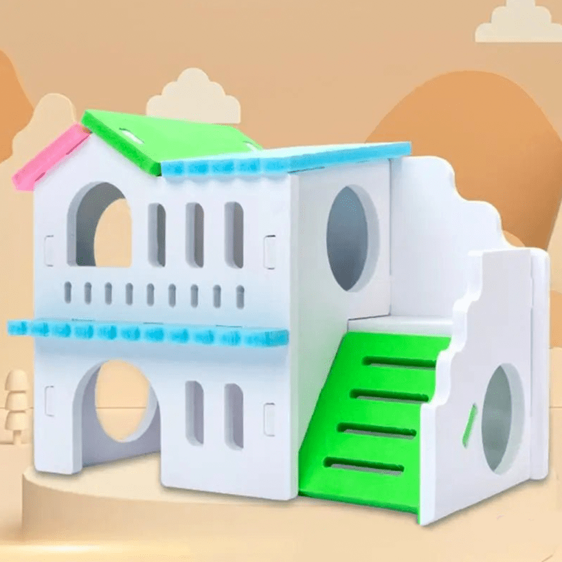 maison miniature - La cage à Lapin