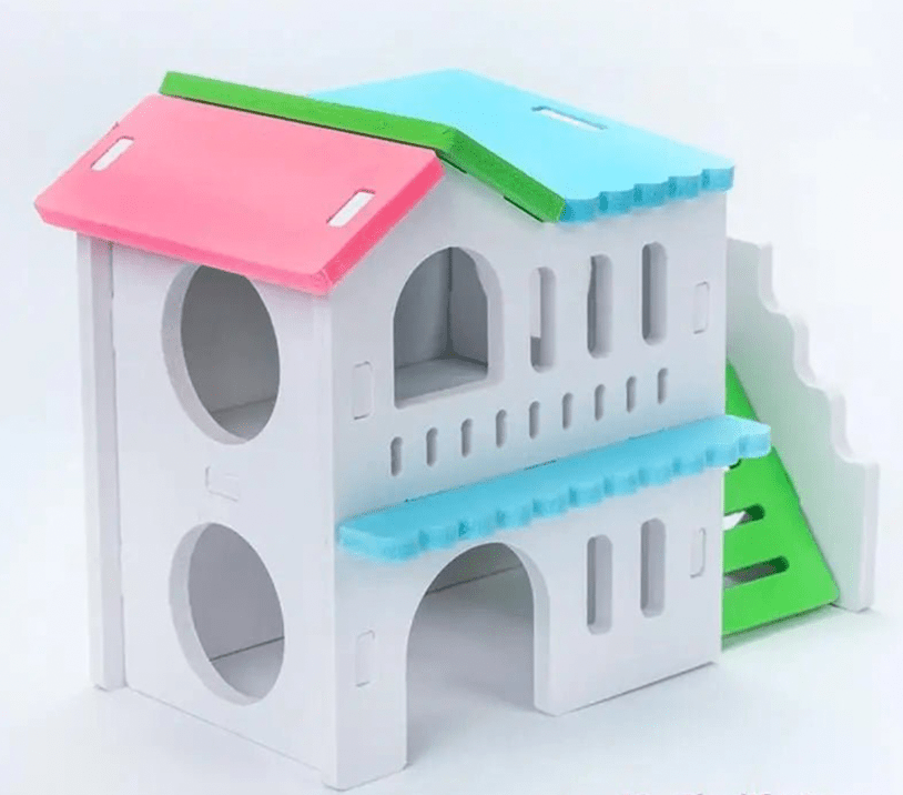 maison miniature - La cage à Lapin