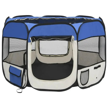 Parc pliable Bleu - La cage à Lapin