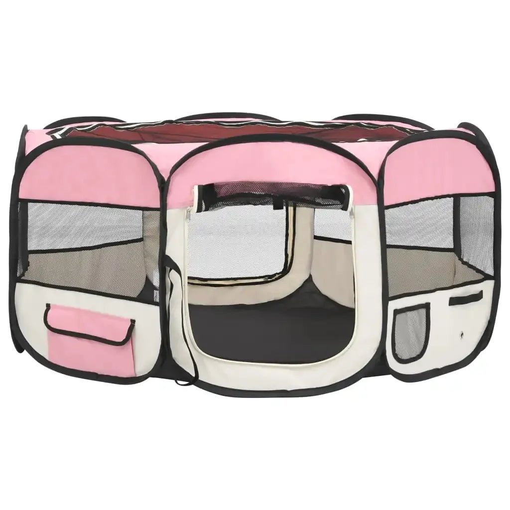 Parc pliable Rose - La cage à Lapin