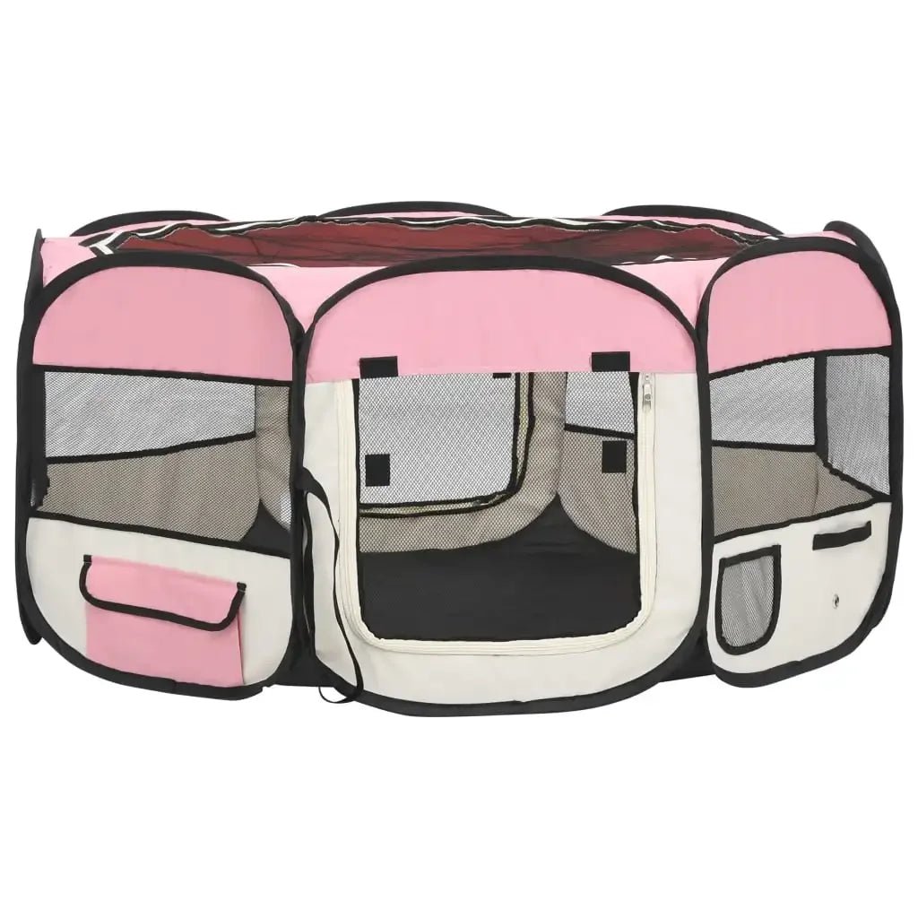 Parc pliable Rose - La cage à Lapin