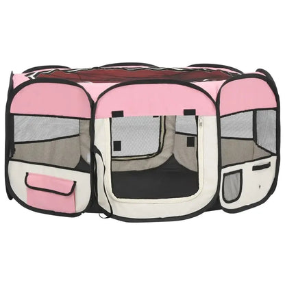 Parc pliable Rose - La cage à Lapin