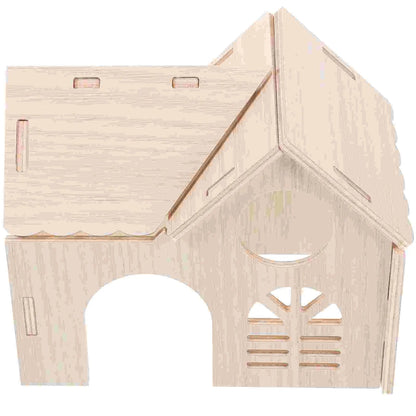 Petite maison en bois - La cage à Lapin