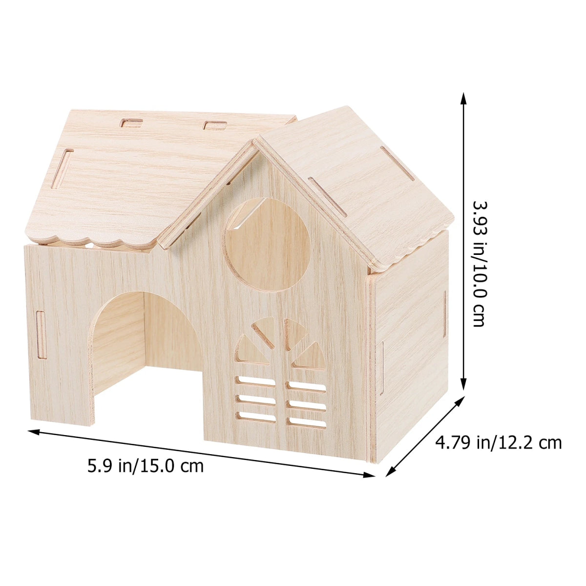 Petite maison en bois - La cage à Lapin
