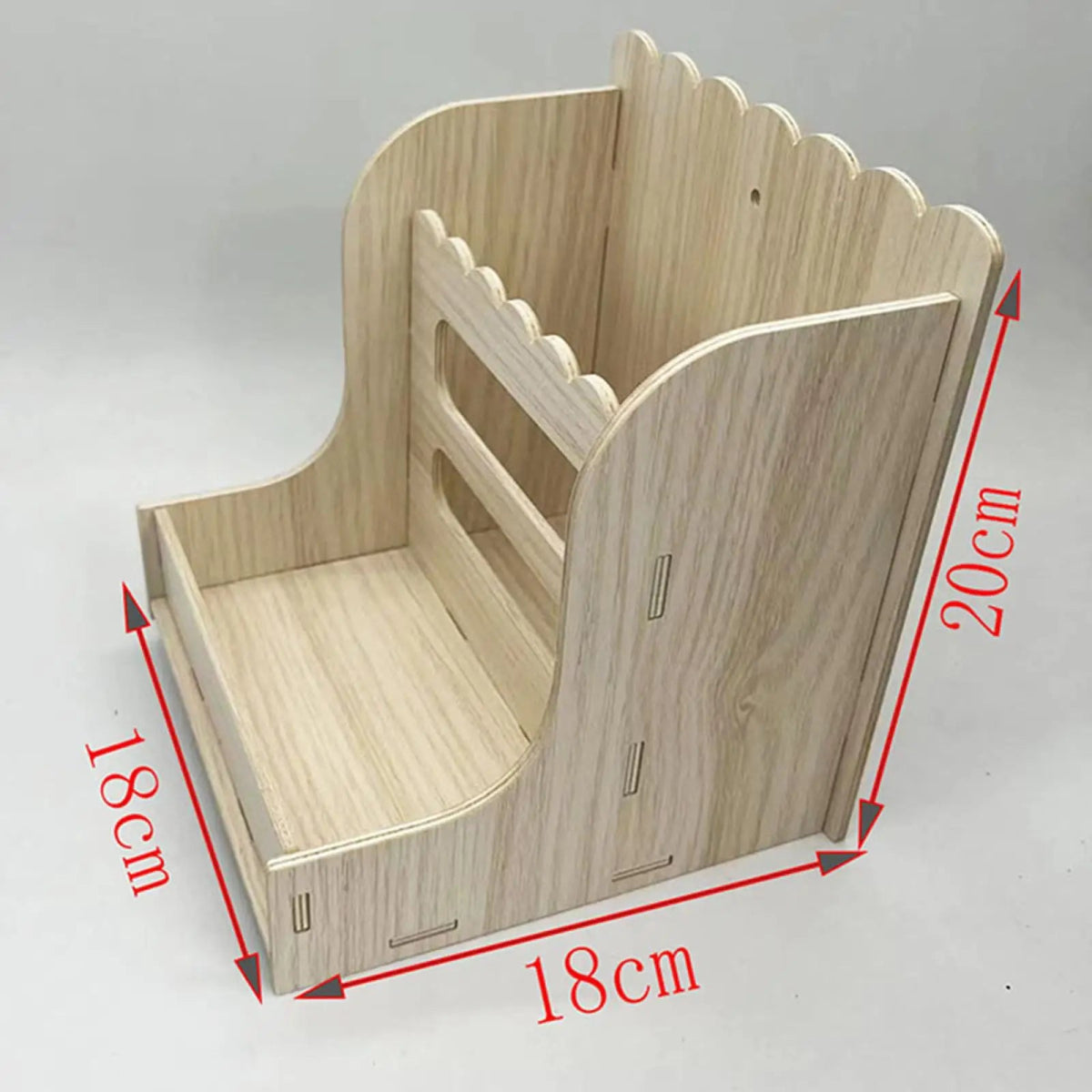 Râtelier à foin en bois - La cage à Lapin